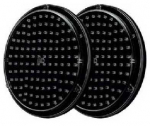 Įspėjamieji kelio LED žibintai &Oslash;200 mm, 2 vnt. (geltonos spalvos)