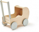 Kids Concept &ndash; lėlių vežimėlis natūralus (1000558)