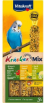 Vitakraft - Kr&auml;cker&reg; bananų, žolelių ir kivių mi&scaron;inys banguotosioms papūgėlėms
