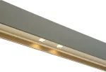 18W + 36W LED pakabinamas &scaron;viestuvas, aukso/bronzos sp., 3000K, 22208