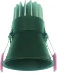 10W LED įleidžiamas &scaron;viestuvas, juodas, 3000K, S076