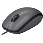 Pelė su laidu Logitech M100 USB - EMEA (910-006652), juoda