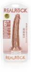 Realrock By Shots plonas tikrovi&scaron;kas dildo su siurbtuku - 6 / 15,5 cm