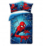 MCU Spider-Man &ndash; Viengulis patalynės komplektas &ndash; 140x200 cm, 2 dalių