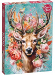 Cherry Pazzi CherryPazzi dėlionė Flower Deer 1000 det