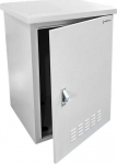 Alantec lauko pakabinama stelažo spintelė 19" 12U 600x600, 4 atraminės sijos, 4 kabelių įvadai, pilka ALANTEC