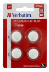Verbatim CR2016 Lithium Batteries 4pcs