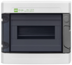 Elektro Plast Nasielsk 1961-01 EP-LUX hermetinis skirstomasis įrenginys, montuojamas ant pavir&scaron;iaus, 1x8 1500V DC 1000V AC PE+N dūmų IP65 1961-01