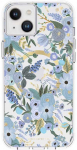Rifle Paper &Scaron;autuvų popierius skaidrus MagSafe &ndash; dėklas, skirtas iPhone 14 Plus (Garden Party Mėlyna)