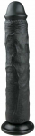 ToyJoy RealRock Intimate Device Juodas 28.5 cm Flexible Surface