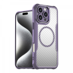 Hurtel Leading Series MagSafe silikoninis Apple iPhone 16 Pro Max - dėklas telefonui violetinės spalvos