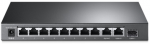 &Scaron;akotuvas TP-Link TL-SL1311MP jungiklis PoE+, 8xPoE, 2xRJ45,1xSFP
