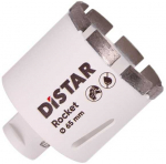 Distar ROCKET karūnėlės plytelėms, granitui, 20mm, 35mm, 45mm, 50mm, 55mm, 65mm, 68mm M14 jungtis, Karūnėlės skersmuo: 50 mm