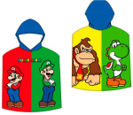 Nintendo Mario Bros microfibre poncho towel