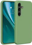 Dėklas Telforceone Etteri Silicone Samsung Galaxy S24 &scaron;viesiai žalios spalvos