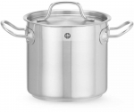 Auk&scaron;tas puodas Profi Line su dangčiu Sumu&scaron;tinis dugnas 95 l sk. 500x500 mm &ndash; Hendi 833025