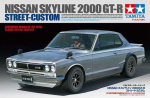 Tamiya Nissan Skyline 2000 GT-R Street Custom 1/24 modelis