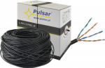 Pulsar PU-NC301 vytos poros, U/UTP, cat 5e, 24AWG, Cu, Fca, 305m (lauke)