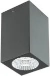 3W LED pavir&scaron;inis lauko &scaron;viestuvas QUAD, tamsiai pilkas, 3000K, IP65, 90091