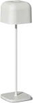 3,5W LED įkraunamas stalo &scaron;viestuvas STROLL, matinės baltos sp., 2200/2700K, IP65, dimeriuojamas, S8218031B