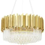 Pakabinamas &scaron;viestuvas IMPERIAL GOLD 60, 12xE14, aukso sp.