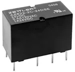 Zettler Electronics AZ822-2C-24DSE PCB relė 24 V/DC 2 A 2 x perjungiamieji 1 vnt.