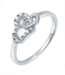 Sidabrinis žiedas su cirkoniais Brasco 57177