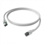 &bdquo;EasyLan FlexBoot&ldquo; Cat.6A jungiamasis kabelis, S/FTP, baltas, 0,5 m
