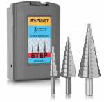 Grąžtas Bosch 3 hss pakopinių grąžtų rinkinys 4-30 mm, 4-12, 4-20, 6-30 mm