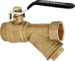 Tytan H-VANDENS RUTULINIS VOŽTUVAS 1/2" TITANO SU SKALĖS FILTRU // ZKWF-15-WW-R-H-TITANIUM