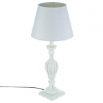Atmosphera Lamp Stalinis &scaron;viestuvas PATINE BLANC su gaubtu, 55 cm