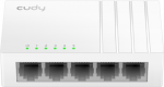 &Scaron;akotuvas &bdquo;Cudy GS105U&ldquo; tinklo komutatorius, nevaldomas gigabito eternetas (10/100/1000), Baltas
