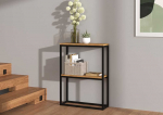 Adrk Furniture Konsolinis stalas, MASON, 60x80x20, Juoda