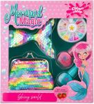 CHLAPU CHLAP Mermaid Magic vaiki&scaron;kas rinkinys su pinigine, nagų lakais, plaukų segtuku ir dekoracijomis