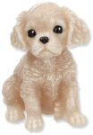 Mondex Świeca Figūrėlė ANIMALS PIES SPANIEL 11x14cm smėlio sp.
