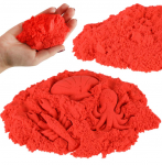 Kinetinis smėlis, 1kg, raudonas