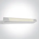 Sieninis &scaron;viestuvas 18W LED sieninis vonios &scaron;viestuvas, baltas, 3000/3500/4000K, IP44, 38118C/W/V