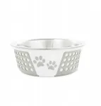 Pets Collection dubenėlis, &scaron;uniui, pilka, nadruk �apa, nerūdijantis plienas, antypo�lizgowa,17cm, 900ml