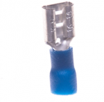 Ergom E10KN-03010201001 Izoliuota įvorė NI 6.3-2.5/0.8 B PVC E10KN-03010201001 /100 vnt./