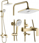 Du&scaron;o sistema REA Storm, Brushed Gold