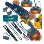 Grandininis pjūklas Akumuliatorinis pjūklas 6'' ir 8'' su tepimu ir komplektacija MS - 001 ANDY Happy People HPS-29