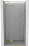 Gold Du&scaron;o durys Mexen Lunar L, kairė, 70 cm, transparent/brushed auksinis