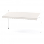 Bonideco Select Markizė 400x210x300cm., baltos spalvos