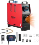 12-24V 8kW Dyzelinis &Scaron;ildytuvas, Automobilinis/Jūrinis/Kemperiams, su LCD ir Pulteliu, Stovėjimo &Scaron;ildytuvas