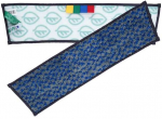 &Scaron;luostė sunkiems darbams, ABENA Puri-Line, mėlyna, mikropluo&scaron;to, 40 cm