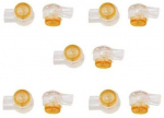 UY gelio greitoji jungtis 0.4&ndash;0.7 mm laidams &ndash; 10 vnt, &ndash; elektros jungtis