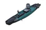 Vienvietė minama žvejybinė baidarė AMBER TROUT 10.5, PROP pedal, 320 x 85 x37 cm, Juodas Teal, HDPE