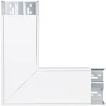 LED pavir&scaron;inio/pakabinamo linijinio &scaron;viestuvo LINEAR INDIVILED kampinis sujungimas, baltas