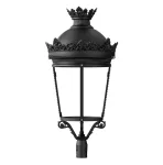 60W LED gatvės &scaron;viestuvas URBAN FERNANDINO, juodas, 2200K, 140&deg;, IP66
