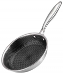 Elitehoff PLIENINĖ KEPTUVĖ 20 cm SU KORIU DENGTA E-7545